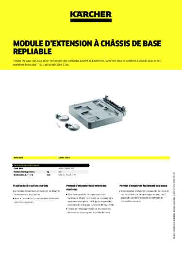 Informations sur le produit