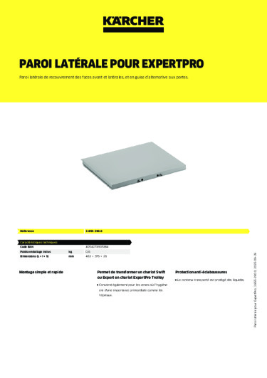 Informations sur le produit