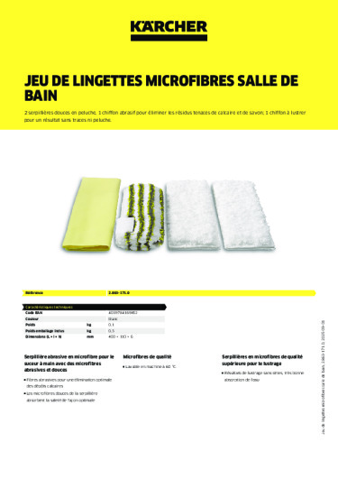 Informations sur le produit