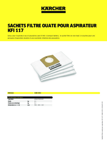 Informations sur le produit