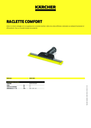 Informations sur le produit