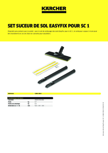 Informations sur le produit