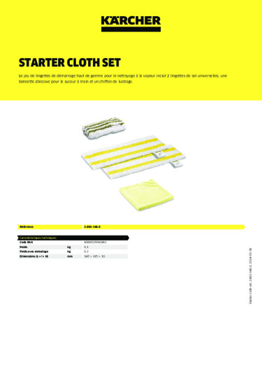 Informations sur le produit