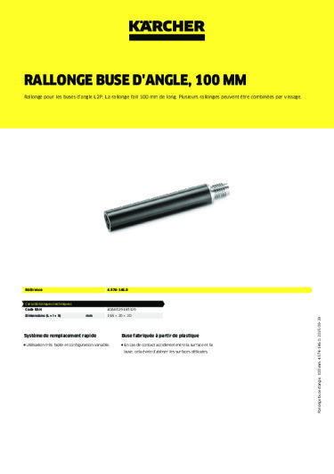 Informations sur le produit