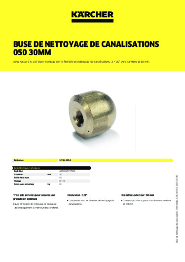 Informations sur le produit