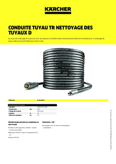 Informations sur le produit