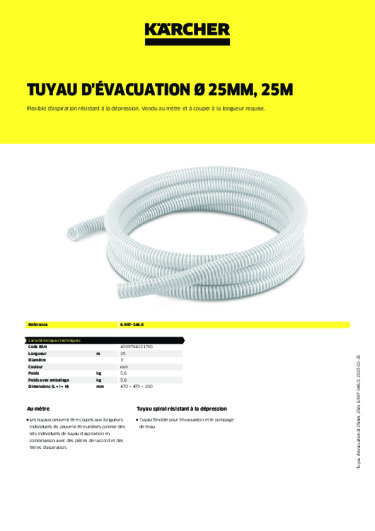 Informations sur le produit