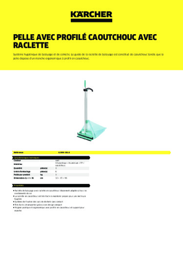 Informations sur le produit