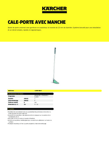 Informations sur le produit