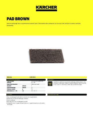 Informations sur le produit