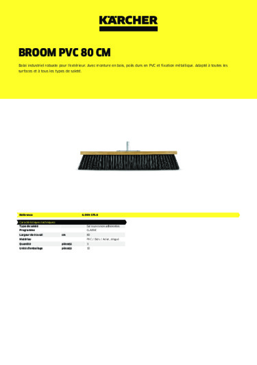 Informations sur le produit