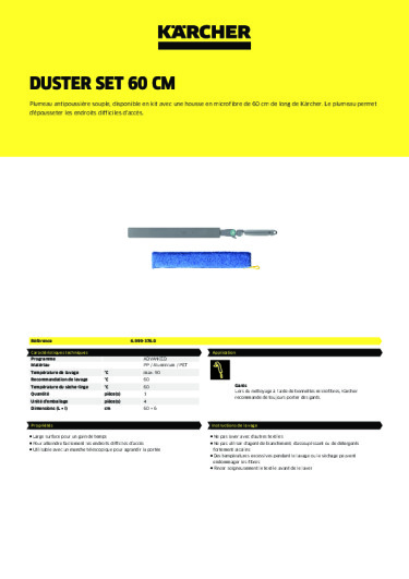 Informations sur le produit