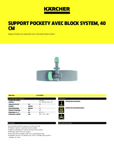 Informations sur le produit