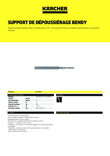 Informations sur le produit