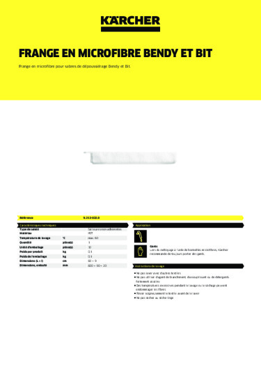 Informations sur le produit