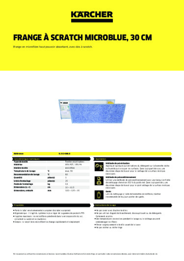 Informations sur le produit