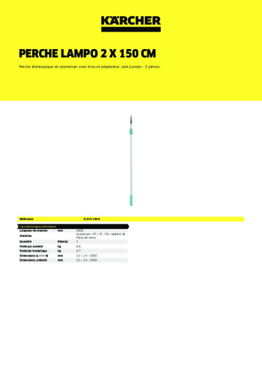 Informations sur le produit