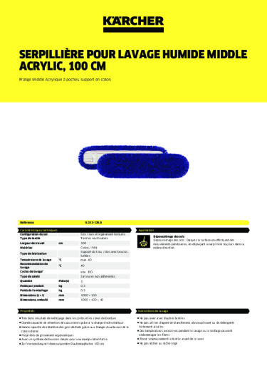 Informations sur le produit