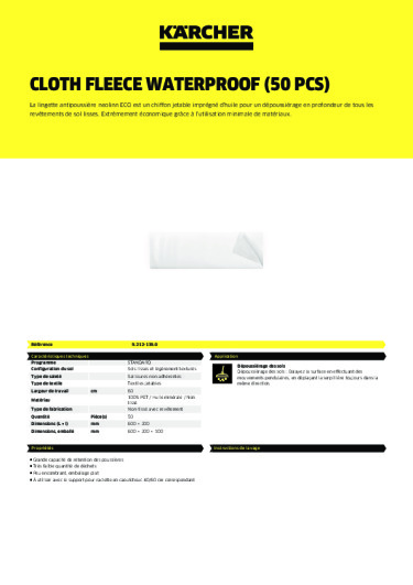 Informations sur le produit