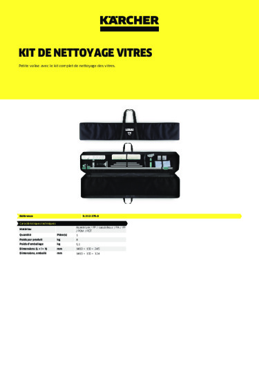 Informations sur le produit