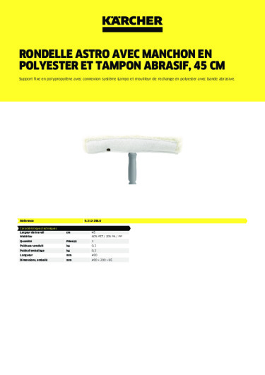 Informations sur le produit