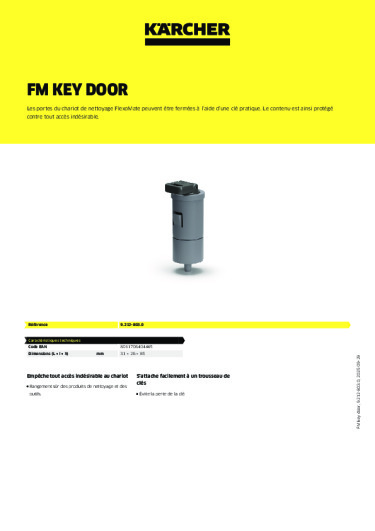 Informations sur le produit