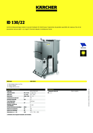 Informations sur le produit