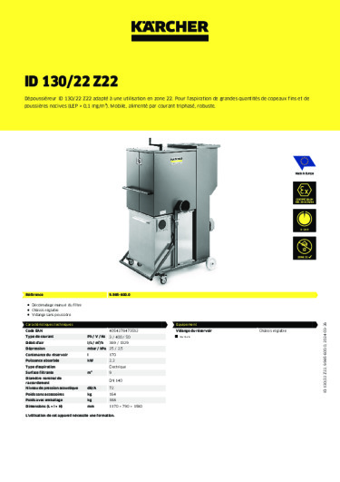 Informations sur le produit