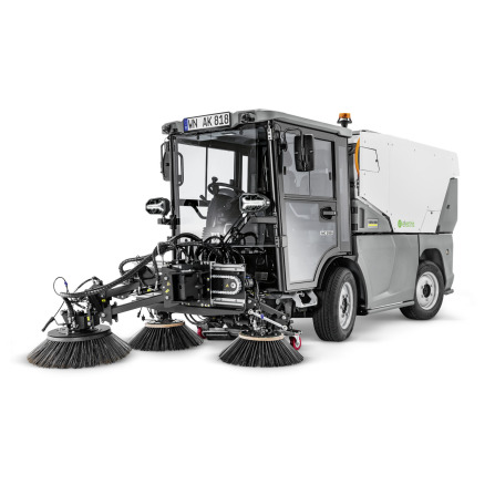 Veeg-/zuigmachine voor gemeenten MC 250 e!ectric