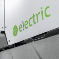 Veeg-/zuigmachine voor gemeenten MC 250 e!ectric