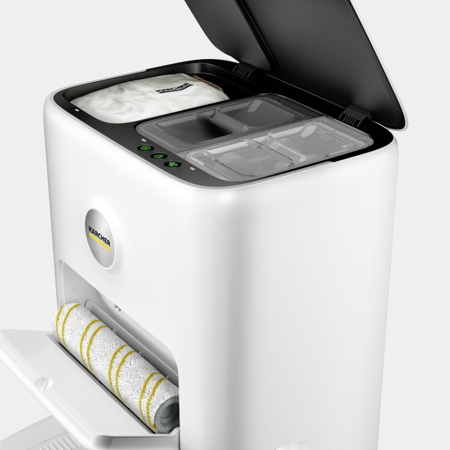 Filterzakken voor laadstation met vuilafvoer