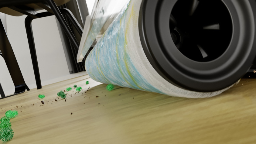 Stofzuiger met dweilfunctie FCV 3 Natural N