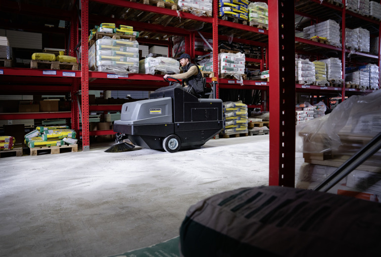 Veeg-/zuigmachine KM 105/180 R Bp Classic