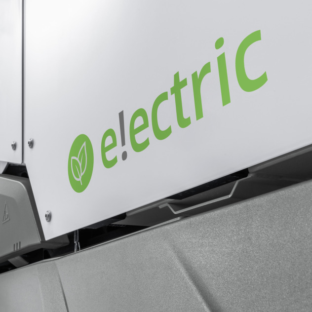 Veeg-/zuigmachine voor gemeenten MC 250 e!ectric