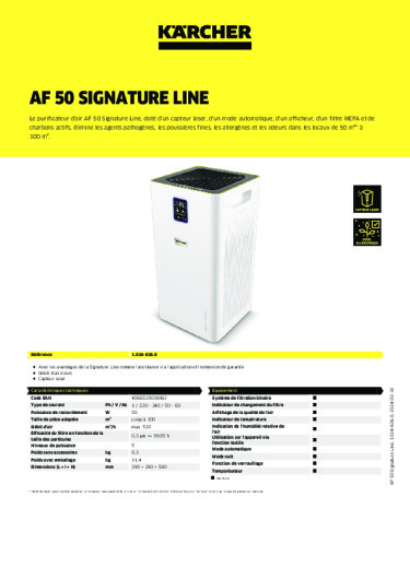 Informations sur le produit