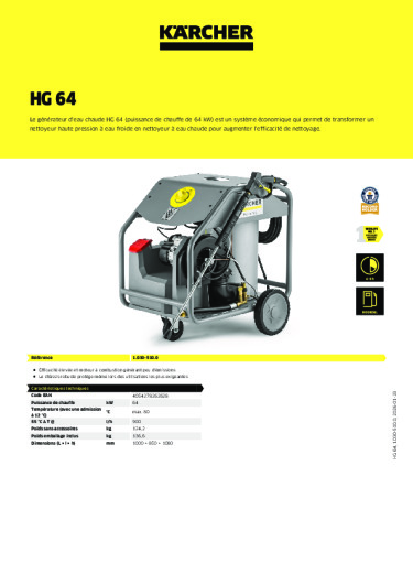 Informations sur le produit