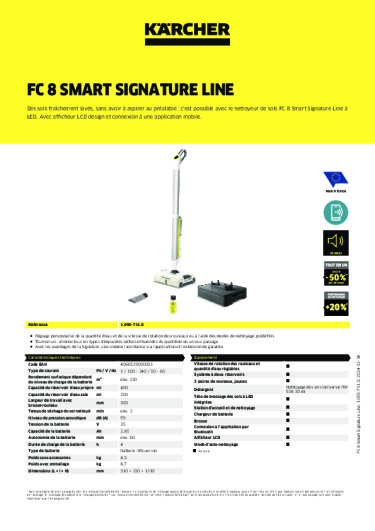 Informations sur le produit