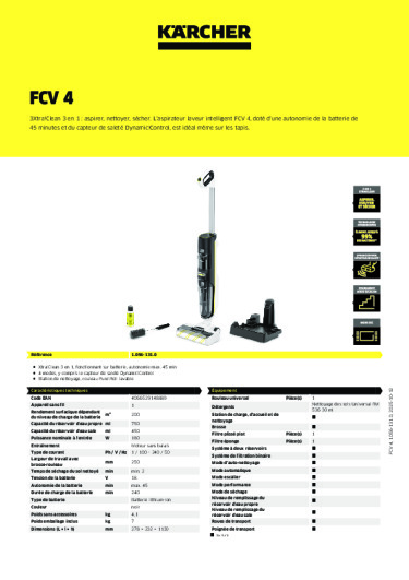 Informations sur le produit