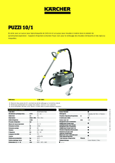 Informations sur le produit