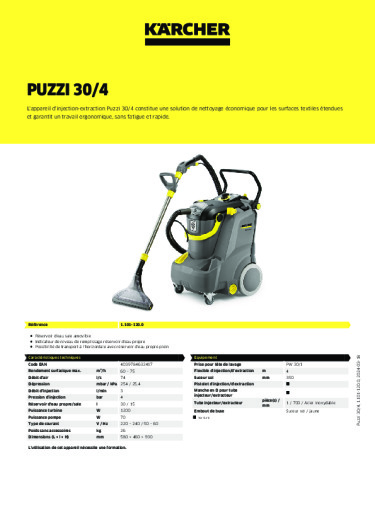 Informations sur le produit