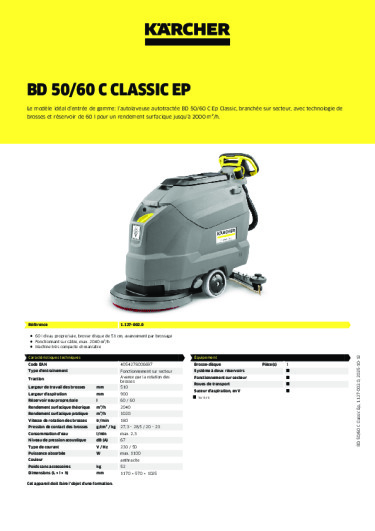 Informations sur le produit