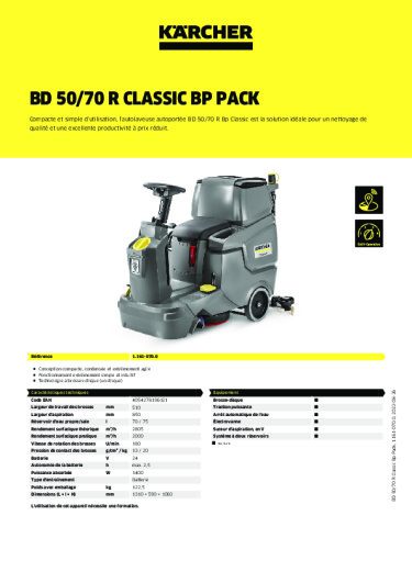 Informations sur le produit