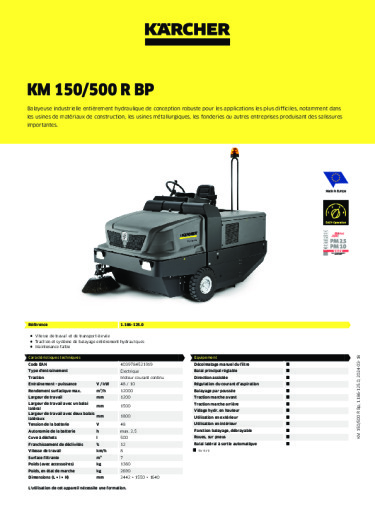 Informations sur le produit