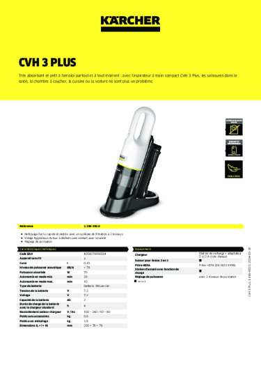 Informations sur le produit