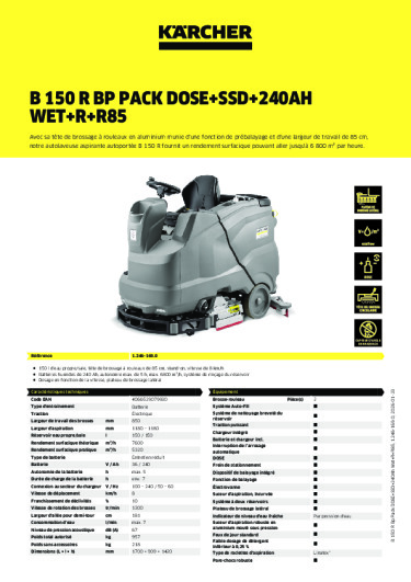 Informations sur le produit