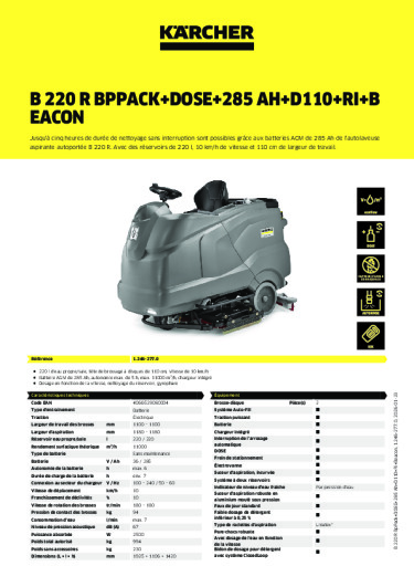 Informations sur le produit