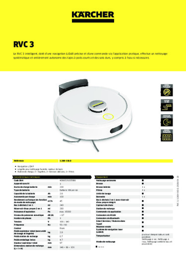 Informations sur le produit