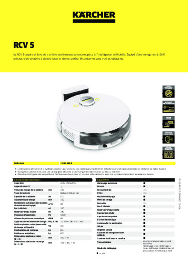 Informations sur le produit