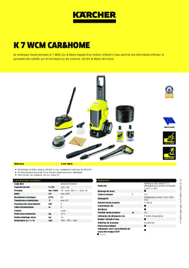 Informations sur le produit