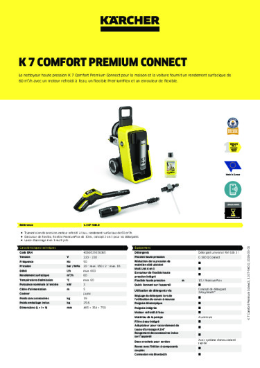 Informations sur le produit